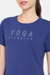 Zelocity Relaxed Cotton Top - Twilight Blue — thumbnail 5
